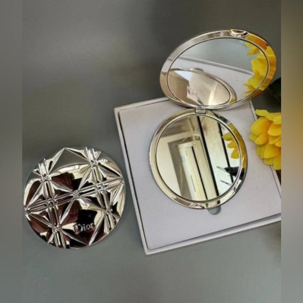Dior Beauty Silver Compact Mirror